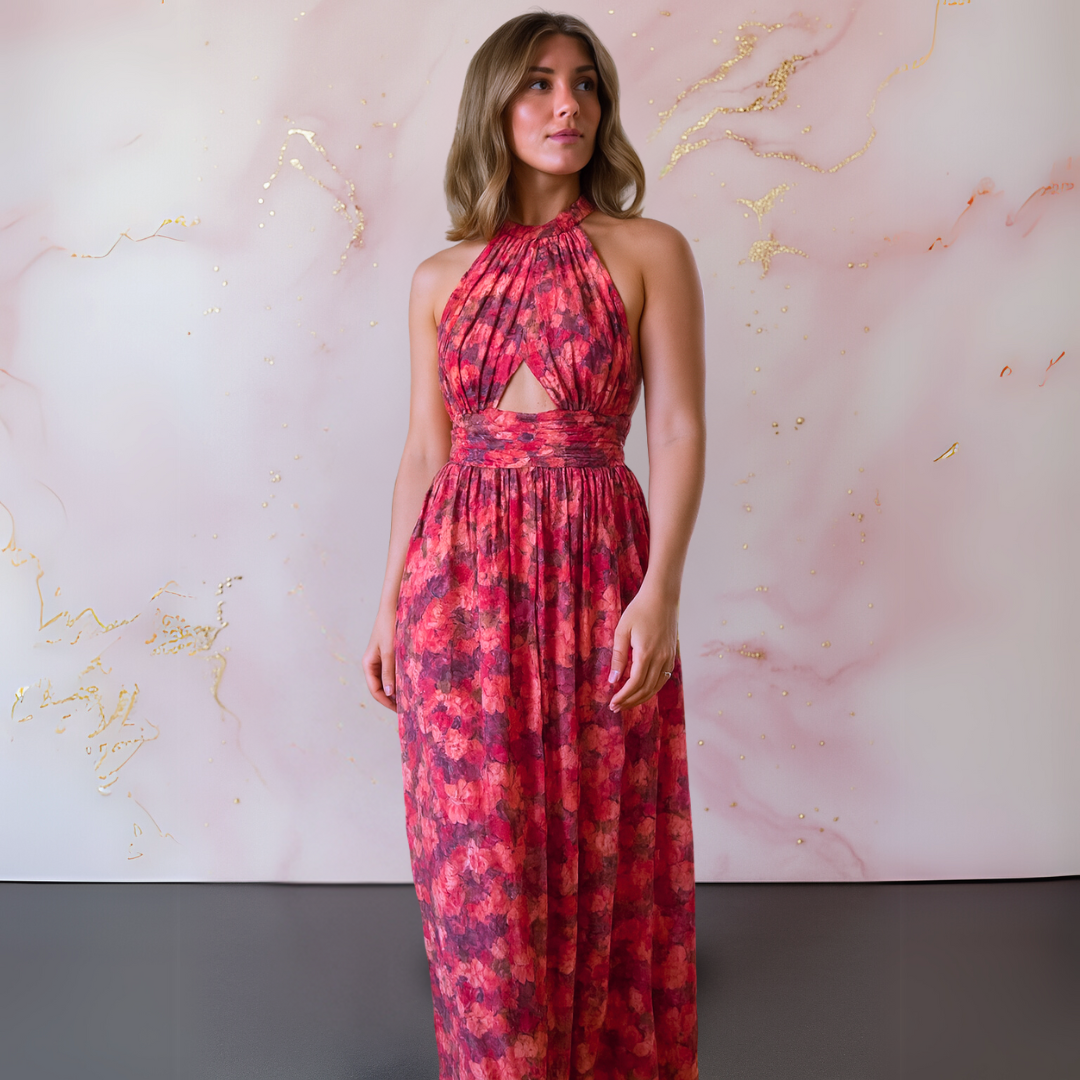 Lennox | Women's Cut-Out Maxi Dress