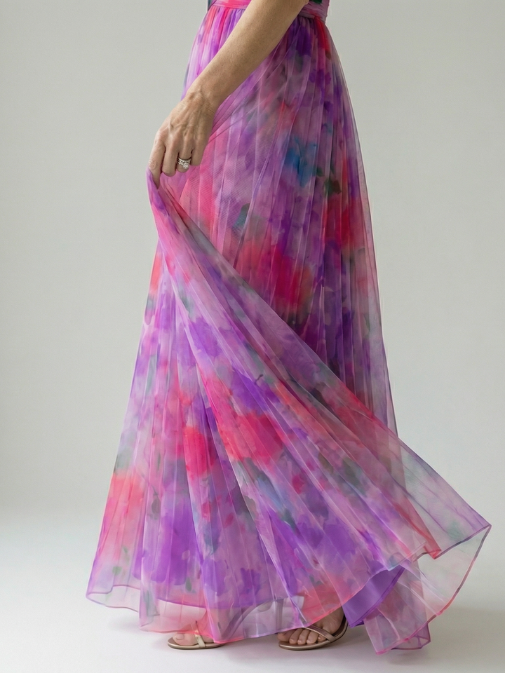 Celina | Women’s Elegant Soft Wrap Maxi Dress