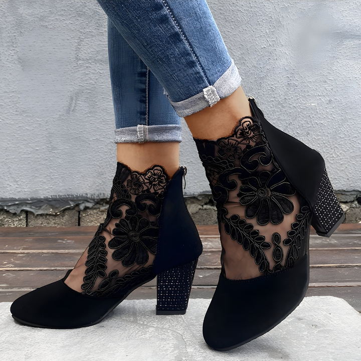 Marceline | Women's Block Heel Ankle Boots
