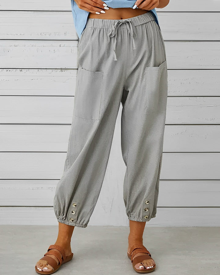 Maya | Women’s High Waisted Wide Leg Pants