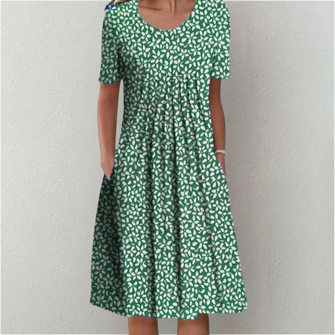 Isabella | Women Floral Casual Midi Dress