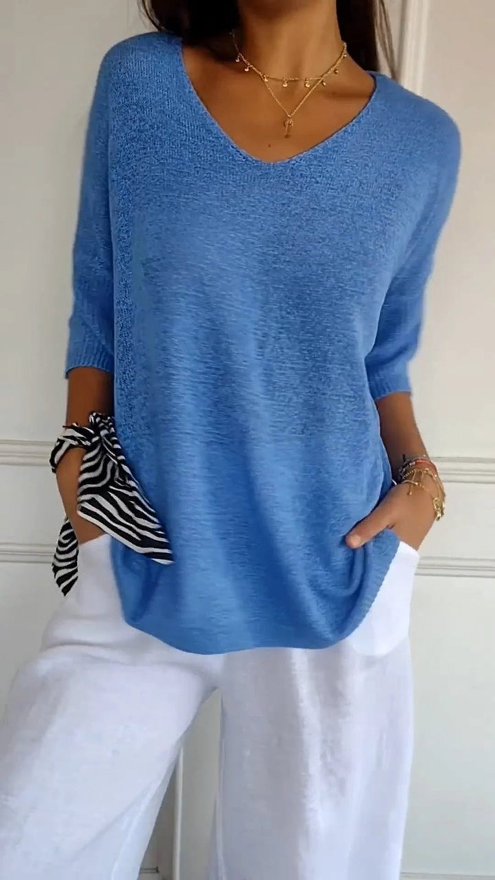 Jill | Women’s Timeless V-Neck Top
