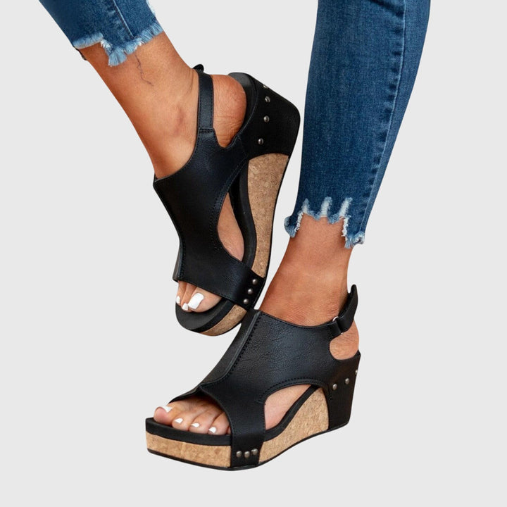 Elara | Women's Orthopedic Wedge Sandals
