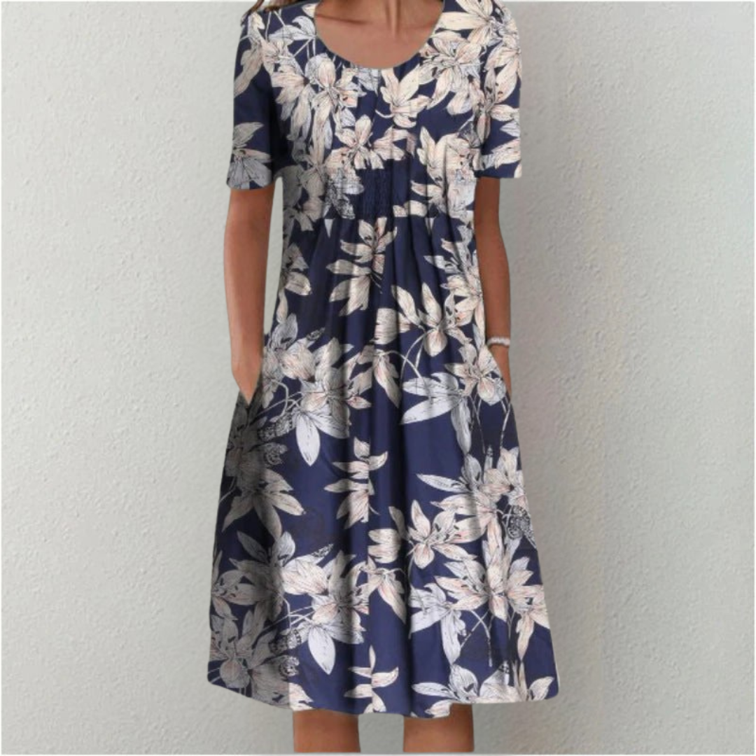Isabella | Women Floral Casual Midi Dress