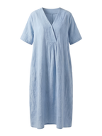 Sienna | Women's Casual V-Neck Midi Dress