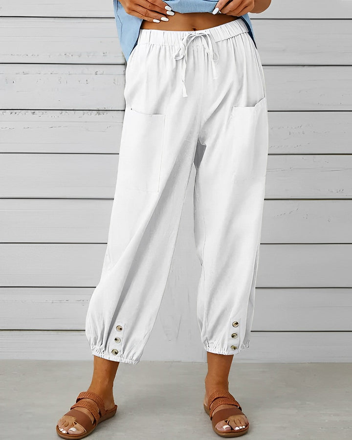 Maya | Women’s High Waisted Wide Leg Pants