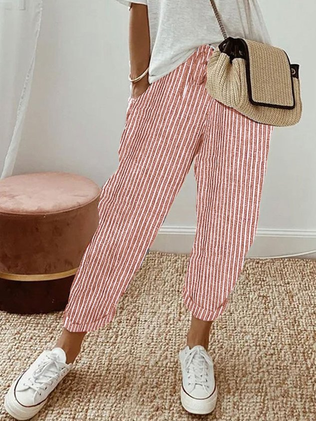 Sutton | Women's Relaxed Drawstring Cropped Trousers