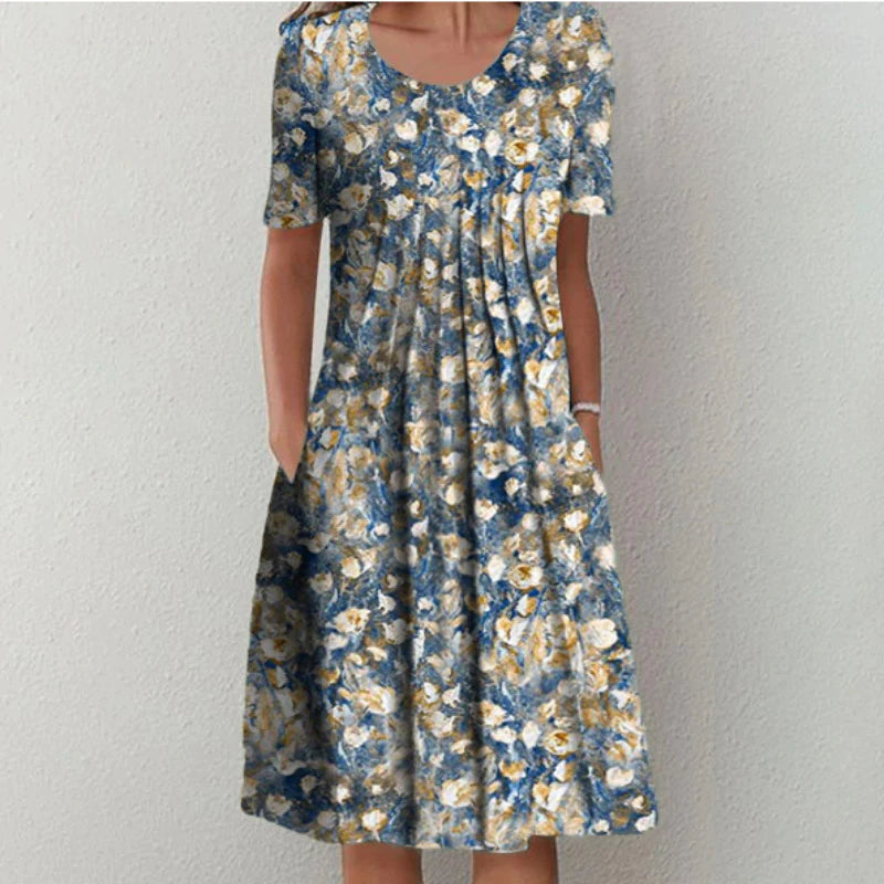 Isabella | Women Floral Casual Midi Dress