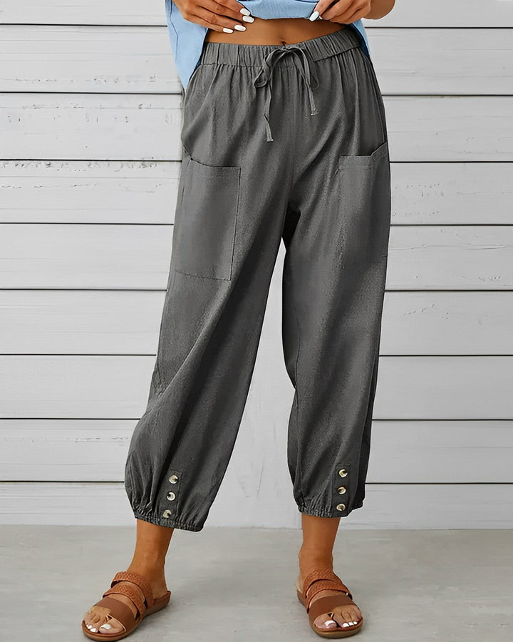 Maya | Women’s High Waisted Wide Leg Pants