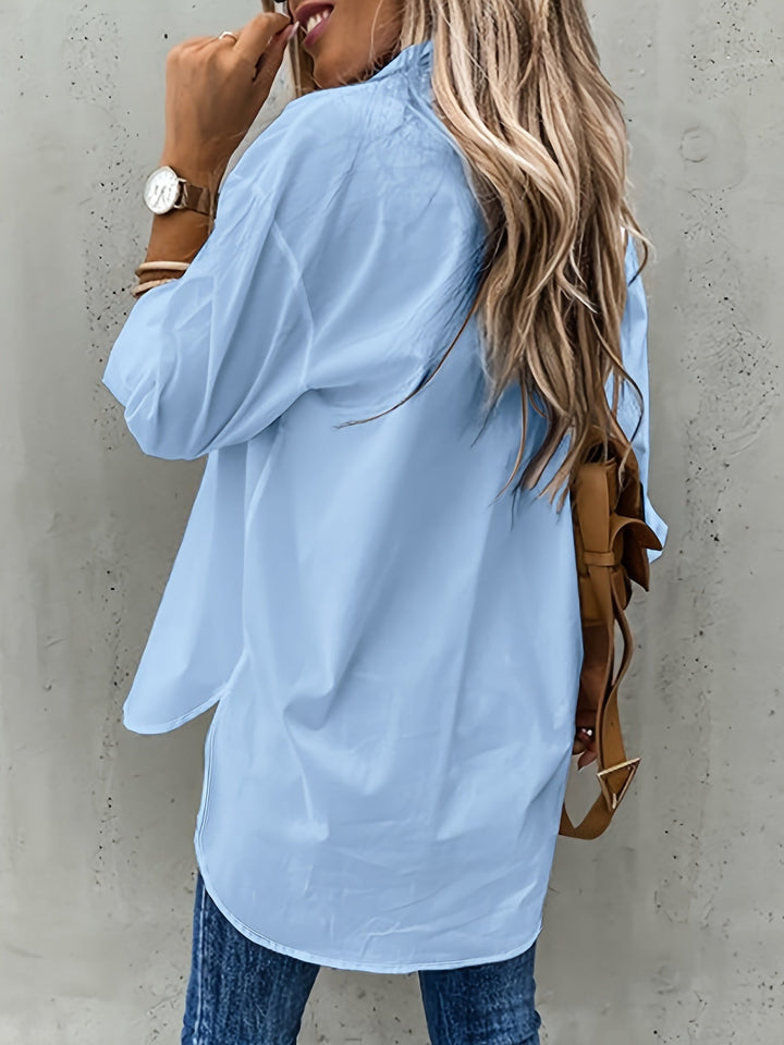Elina | Women's Lapel Collar Shirt