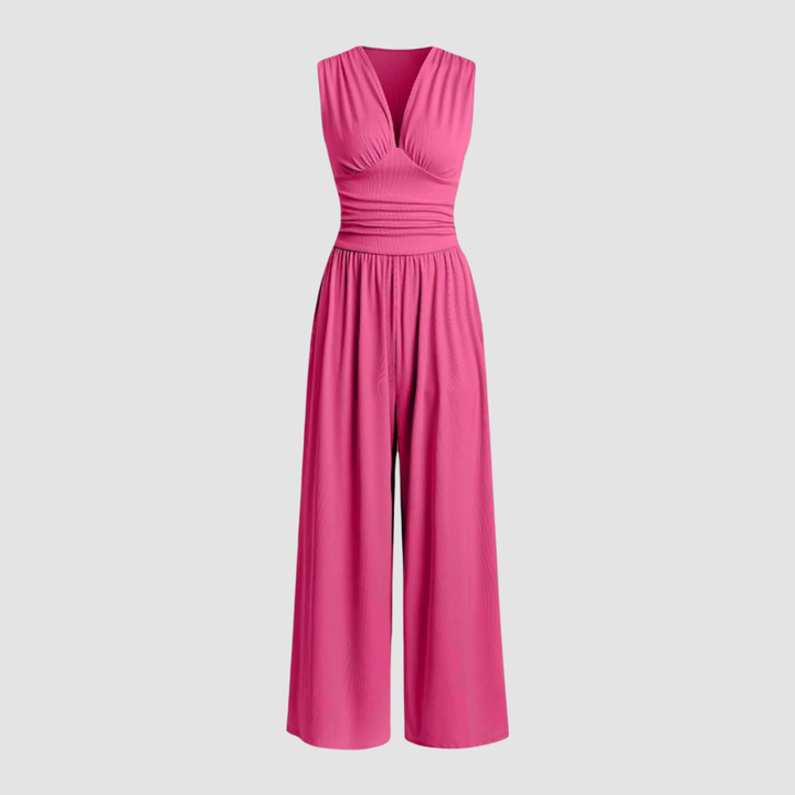 Isla | Women's Full-Length Wide-Leg Jumpsuit
