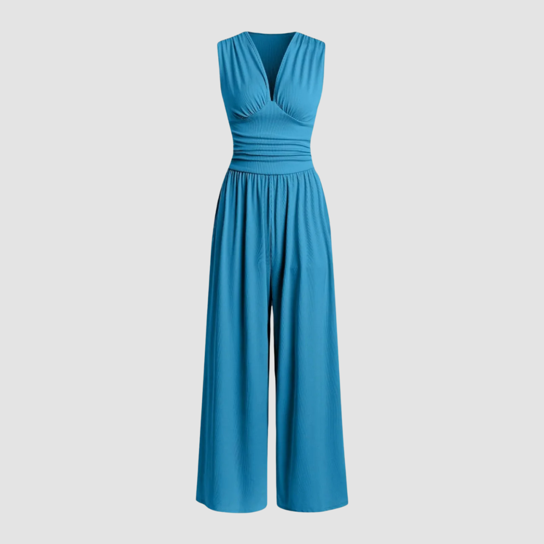 Isla | Women's Full-Length Wide-Leg Jumpsuit