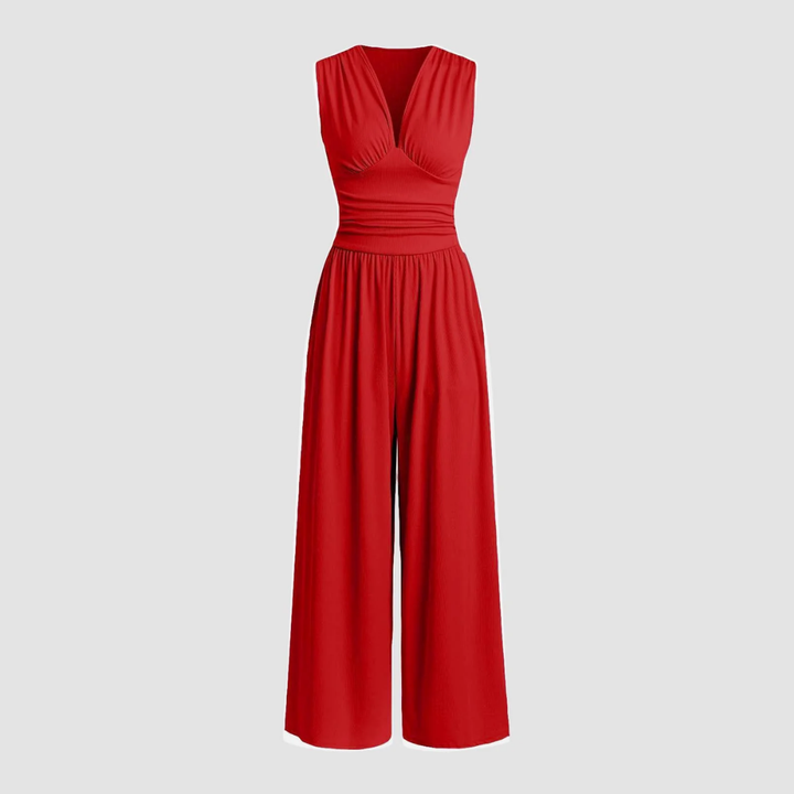 Isla | Women's Full-Length Wide-Leg Jumpsuit