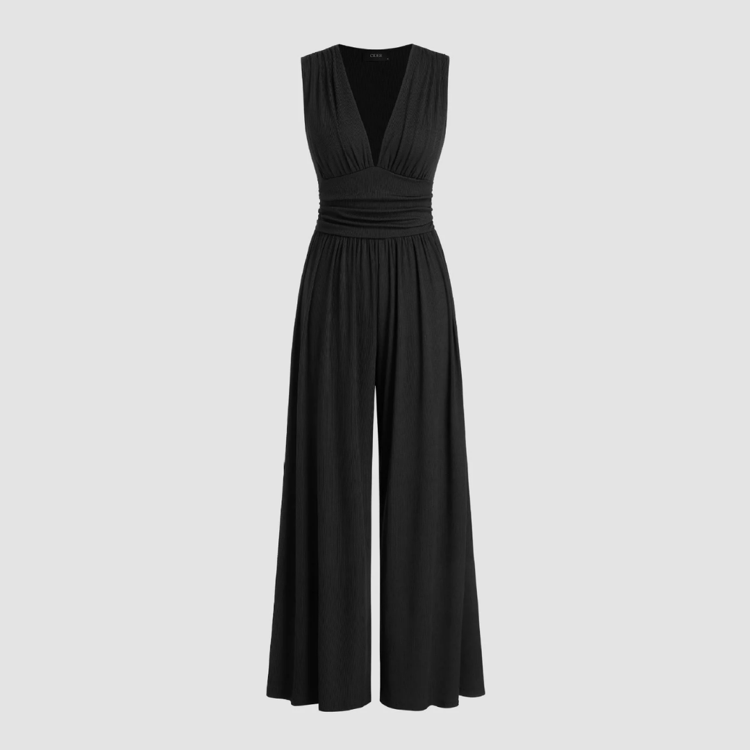 Isla | Women's Full-Length Wide-Leg Jumpsuit