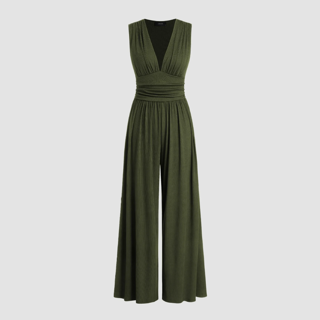 Isla | Women's Full-Length Wide-Leg Jumpsuit