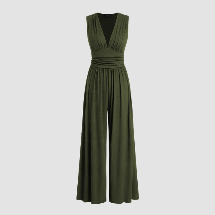 Isla | Women's Full-Length Wide-Leg Jumpsuit