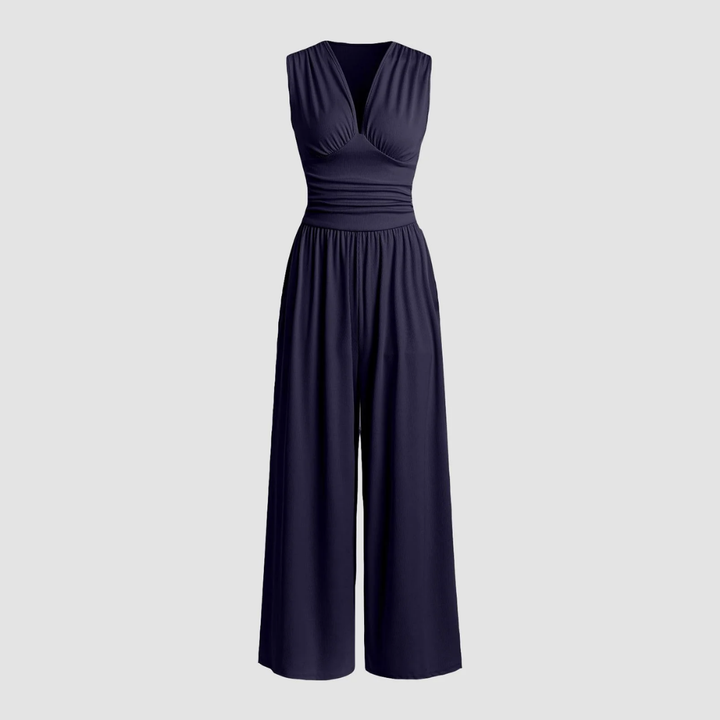 Isla | Women's Full-Length Wide-Leg Jumpsuit