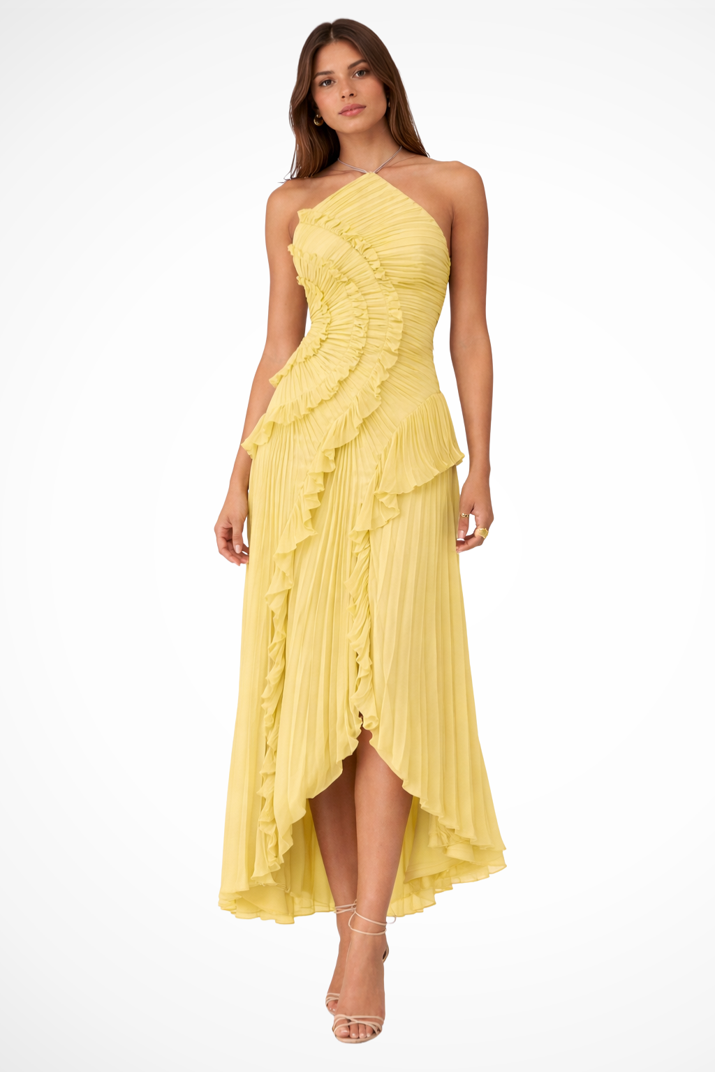 Imogen | Women’s Halter Backless Maxi Dress