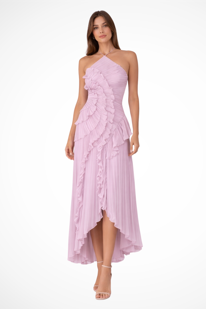 Imogen | Women’s Halter Backless Maxi Dress