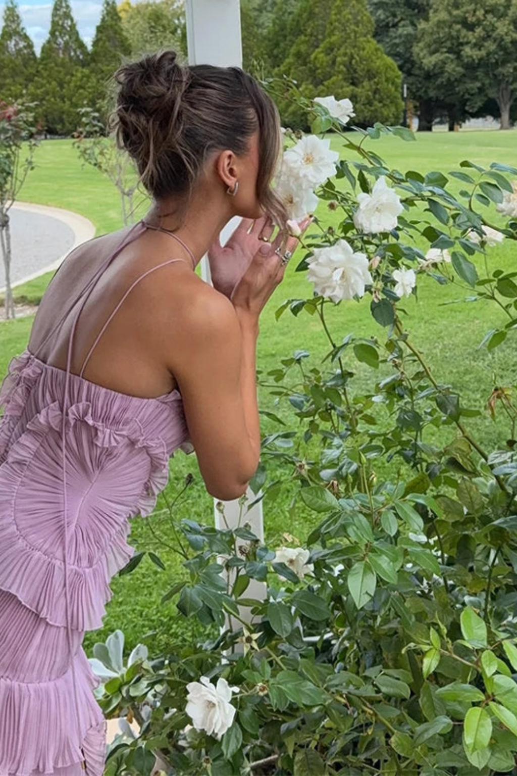 Imogen | Women’s Halter Backless Maxi Dress