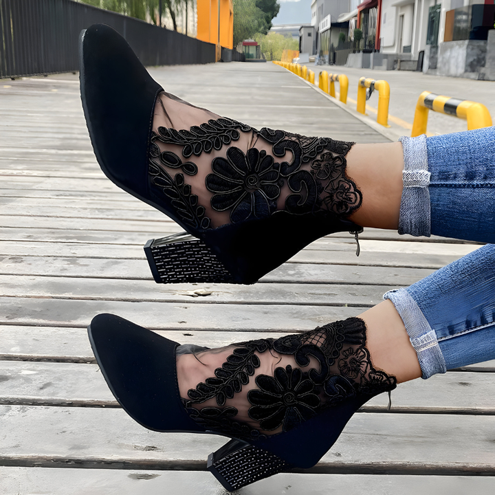 Marceline | Women's Block Heel Ankle Boots