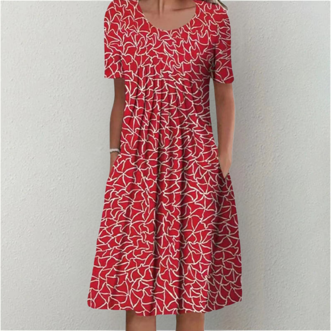 Isabella | Women Floral Casual Midi Dress