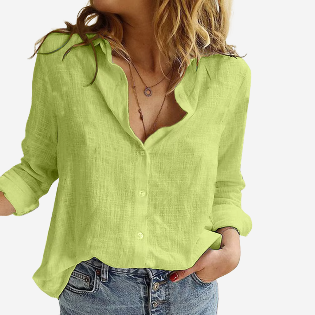 Emma | Women's Breathable Long Sleeve Blouse