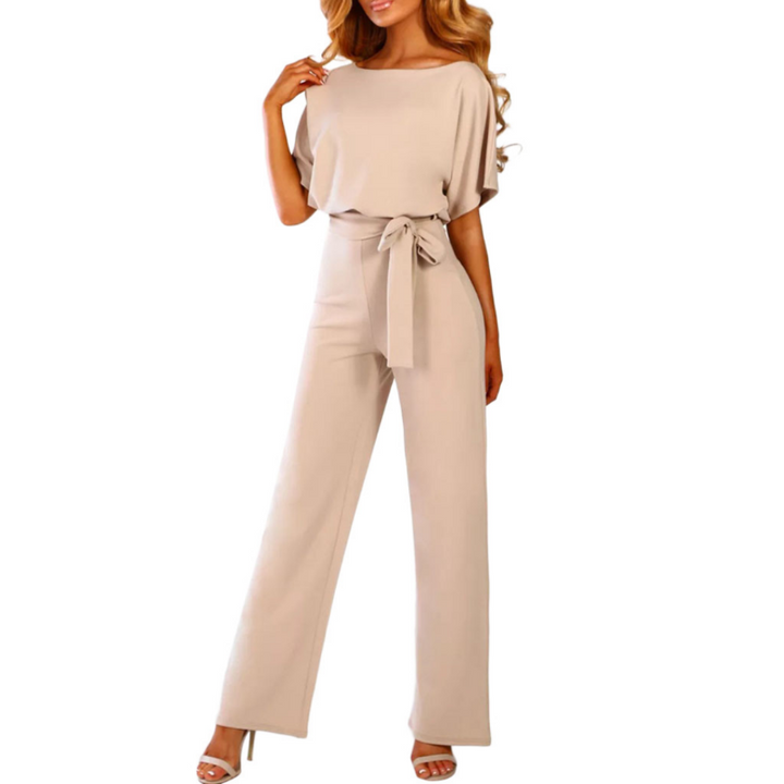 Celeste | Women Belted Wide Leg Jumpsuit