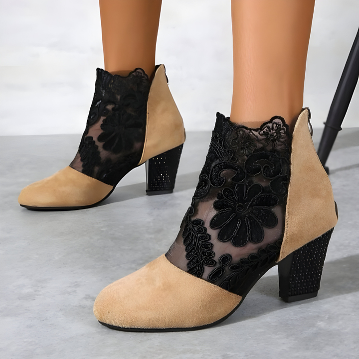 Marceline | Women's Block Heel Ankle Boots