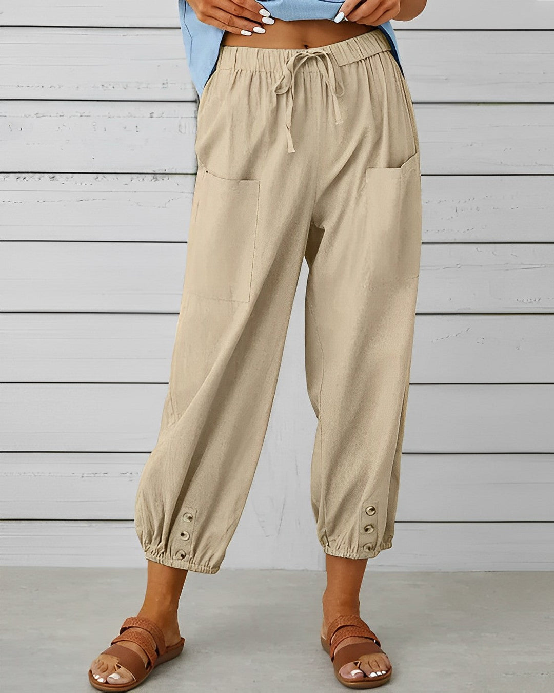 Maya | Women’s High Waisted Wide Leg Pants