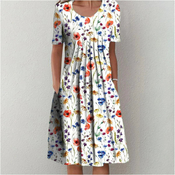 Isabella | Women Floral Casual Midi Dress