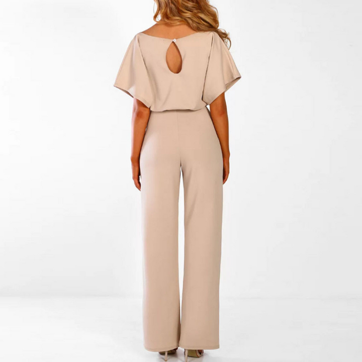 Celeste | Women Belted Wide Leg Jumpsuit