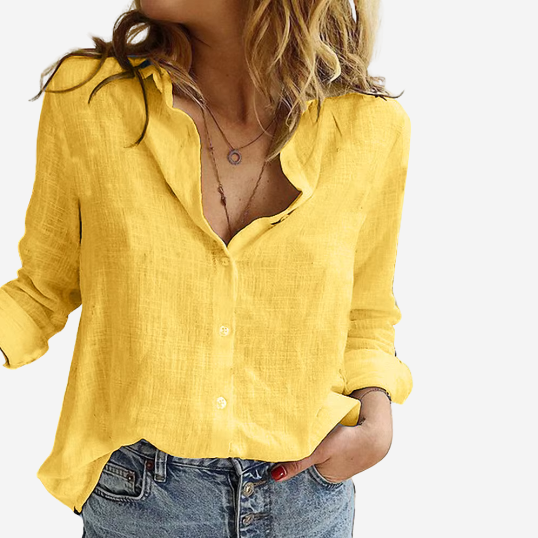 Emma | Women's Breathable Long Sleeve Blouse