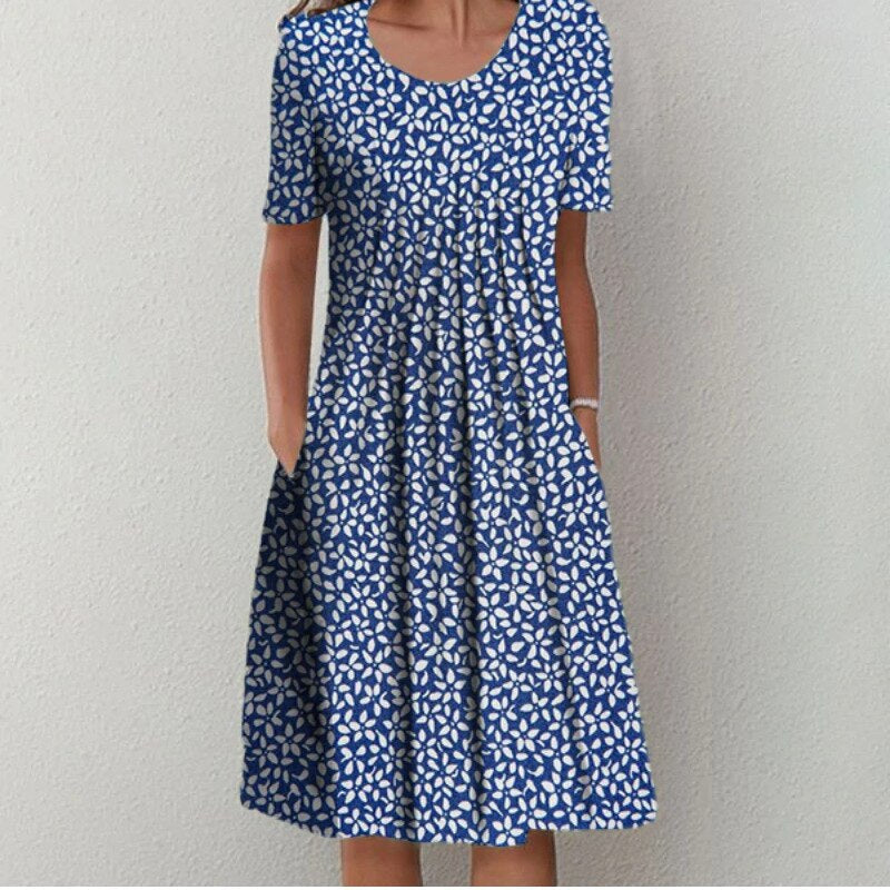 Isabella | Women Floral Casual Midi Dress