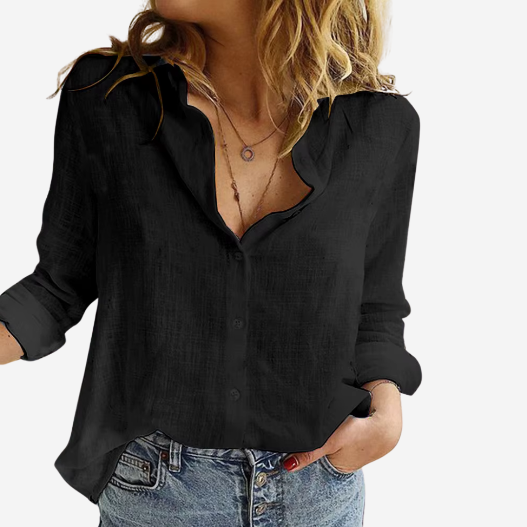 Emma | Women's Breathable Long Sleeve Blouse
