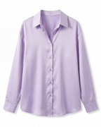 Thea | Women's Smooth Button-Up Blouse