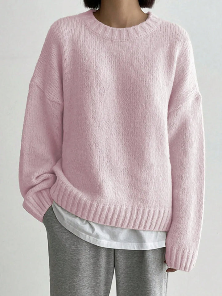 Cozy Women's Oversized Knit Sweater