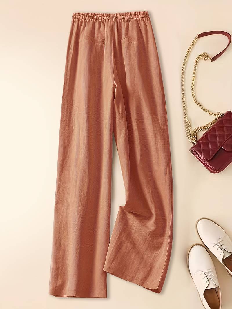 Cherry | Women Relaxed Drawstring Pants