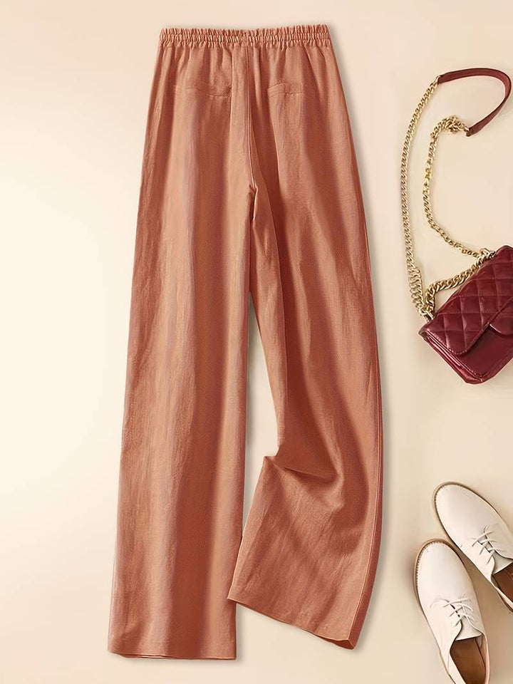Cherry | Women Relaxed Drawstring Pants
