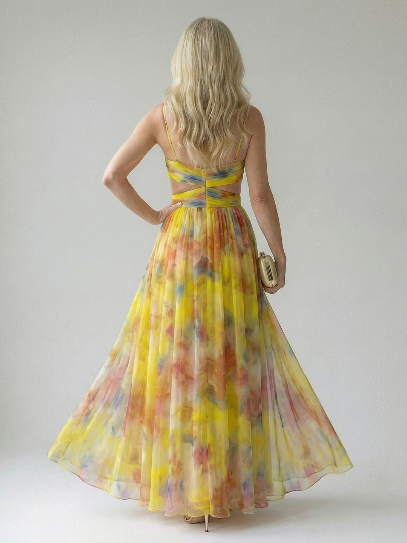 Celina | Women’s Elegant Soft Wrap Maxi Dress