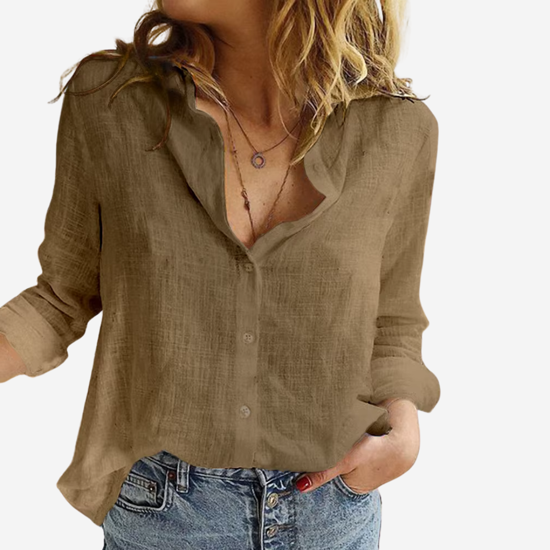 Emma | Women's Breathable Long Sleeve Blouse