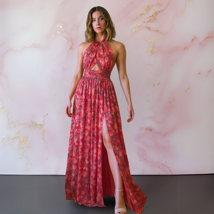 Lennox | Women's Cut-Out Maxi Dress
