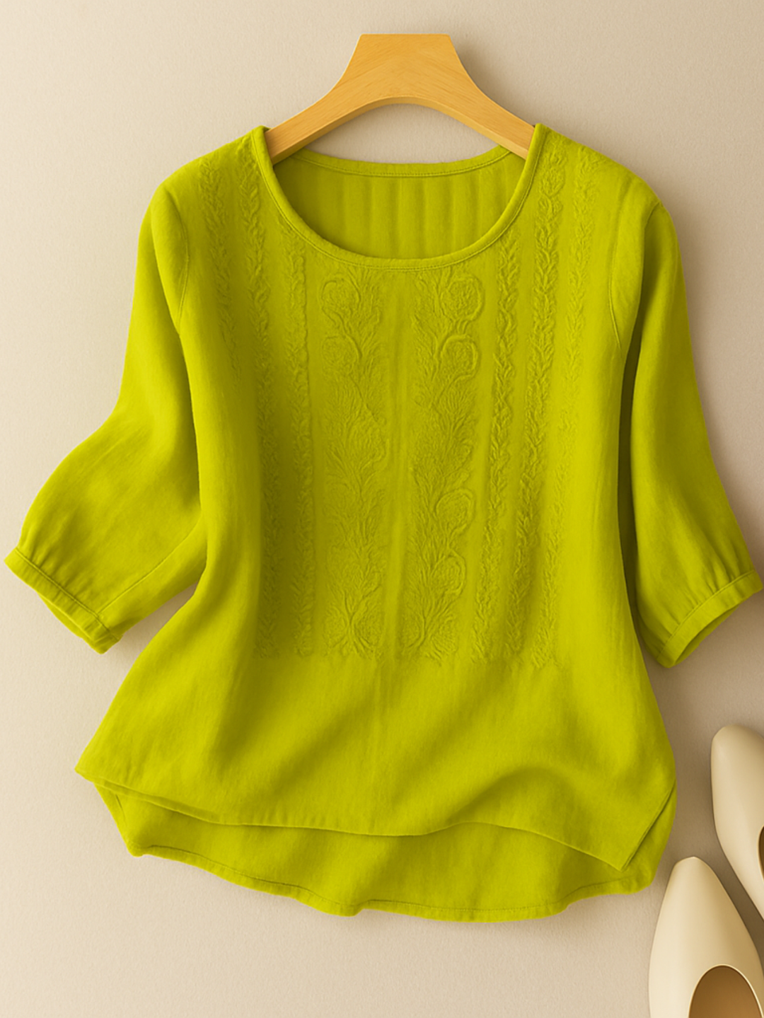 Isabella | Women Relaxed Embroidered Blouse