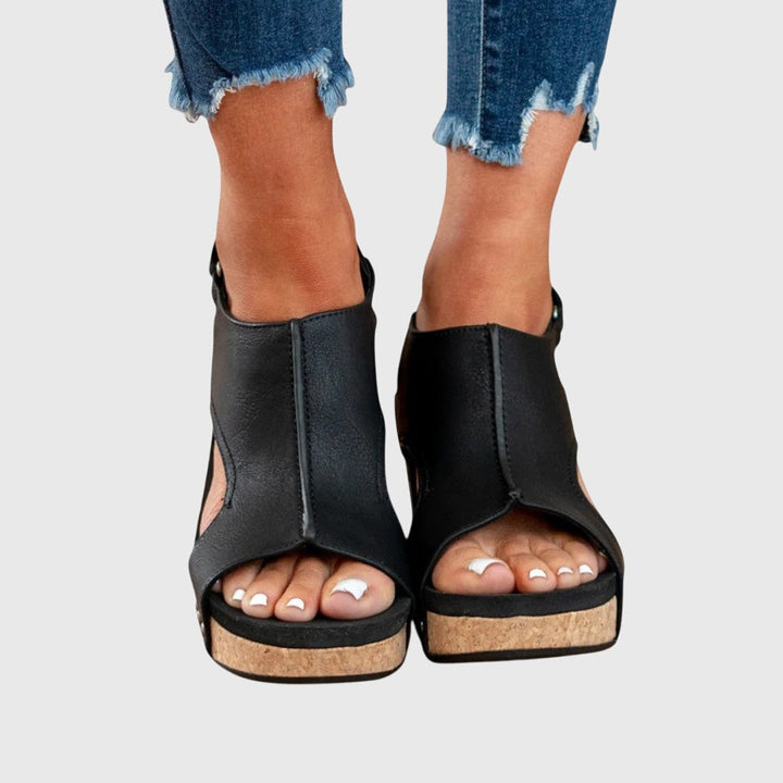 Elara | Women's Orthopedic Wedge Sandals