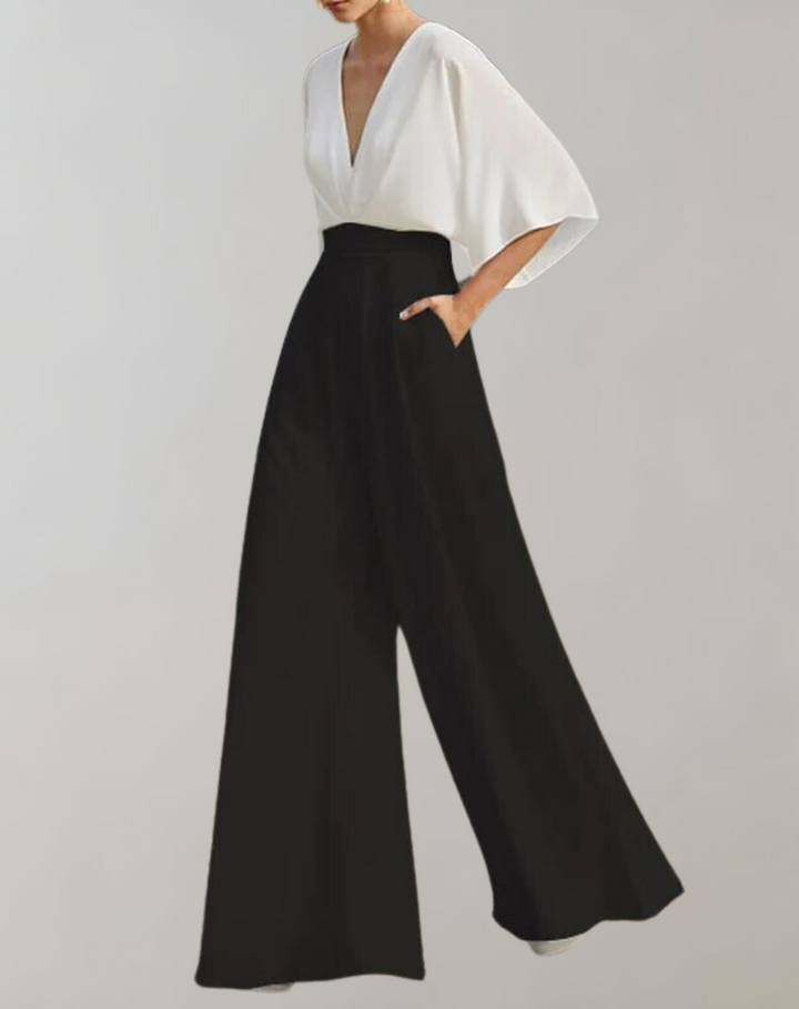 Rosie | Women Batwing Sleeve Formal Jumpsuit