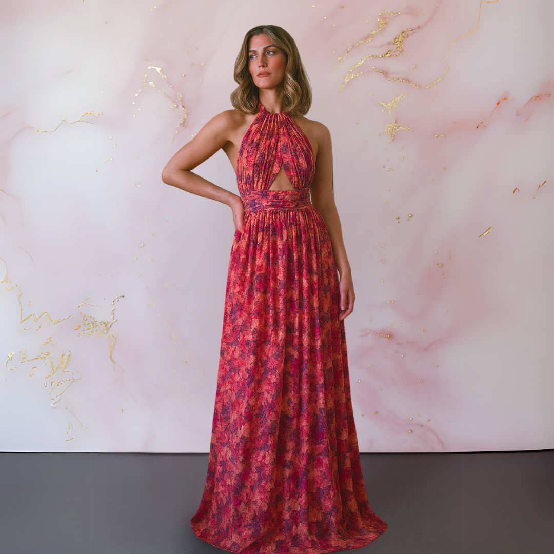Lennox | Women's Cut-Out Maxi Dress