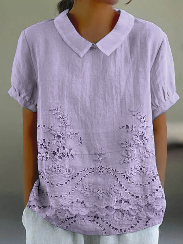 Marlowe | Women’s Floral Embroidered Shirt