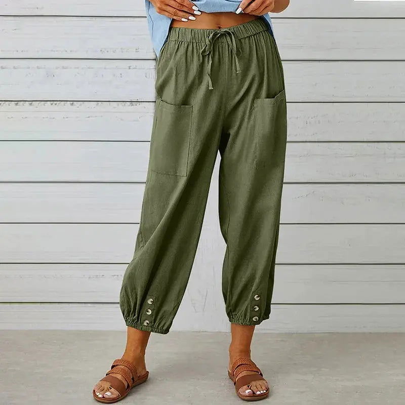 Ayla | Women's Casual Summer Trousers