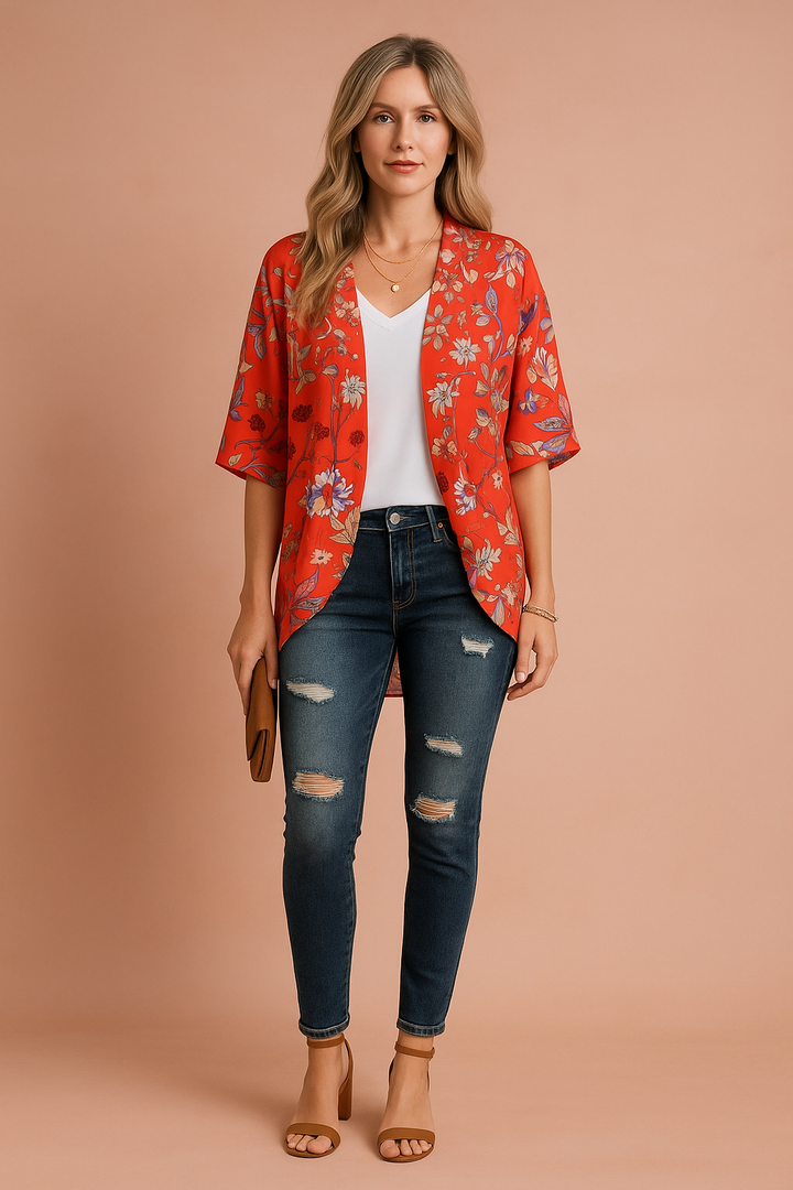 Amiri | Women’s Printed Airy Kimono