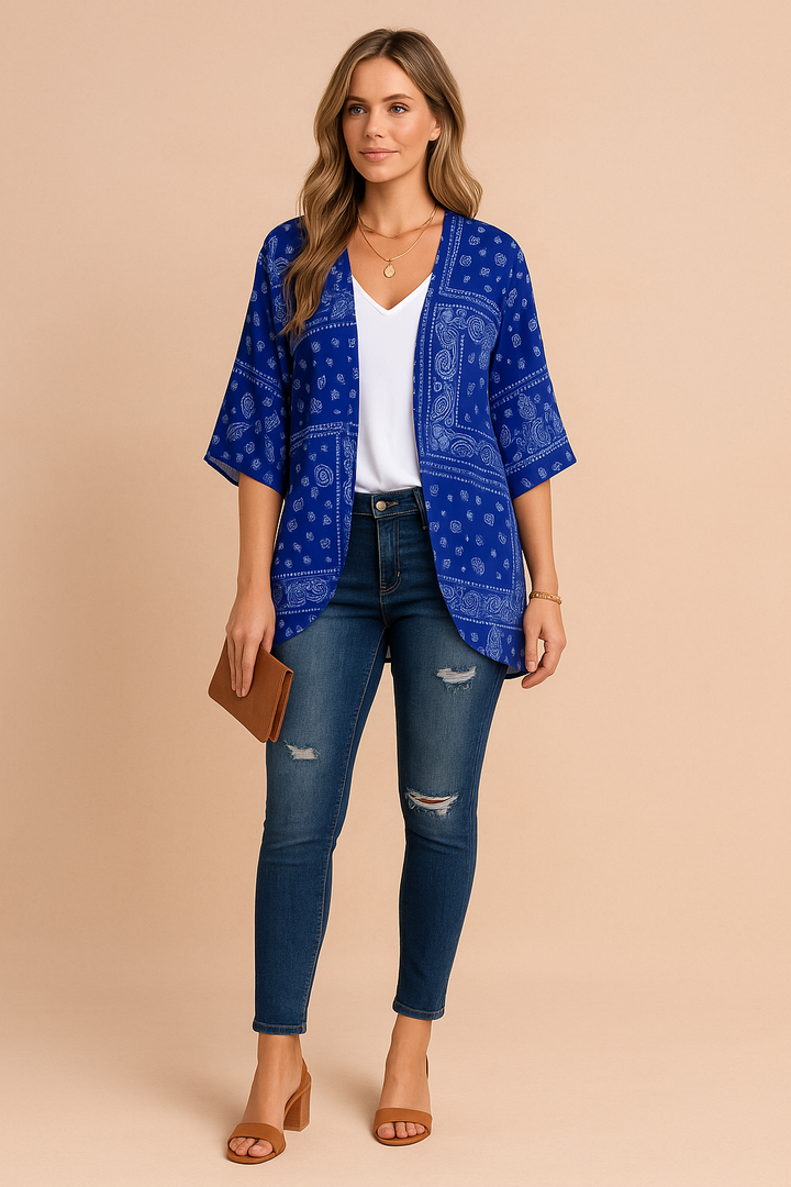 Amiri | Women’s Printed Airy Kimono
